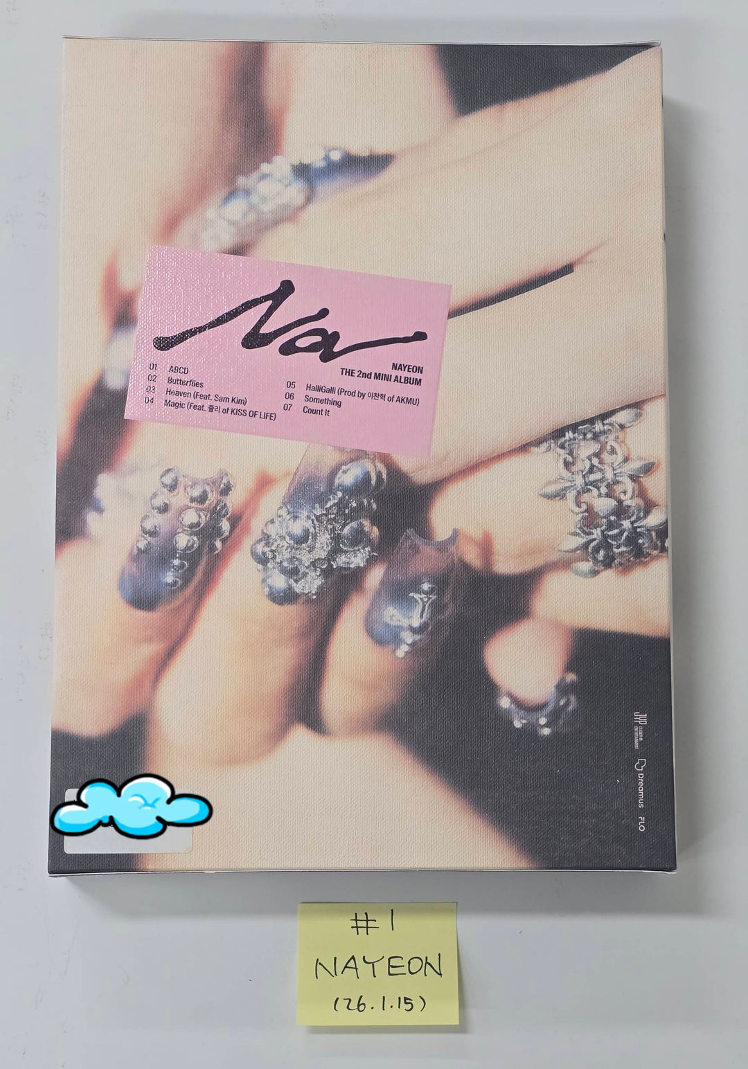 Nayeon (Of TWICE) "NA" - Hand Autographed(Signed) Promo Album [26.1.15]