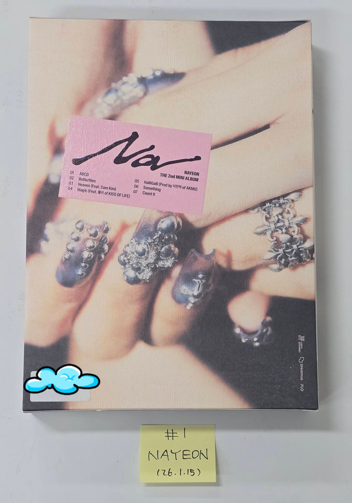 Nayeon (Of TWICE) "NA" - Hand Autographed(Signed) Promo Album [26.1.15]