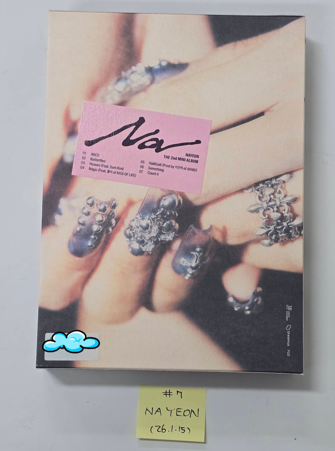 Nayeon (Of TWICE) "NA" - Hand Autographed(Signed) Promo Album [26.1.15]