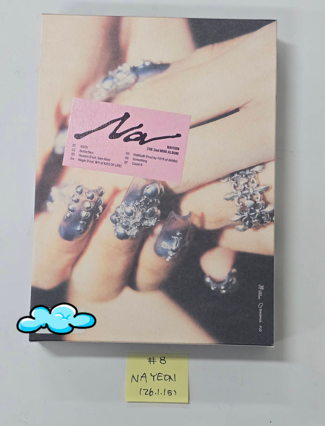 Nayeon (Of TWICE) "NA" - Hand Autographed(Signed) Promo Album [26.1.15]