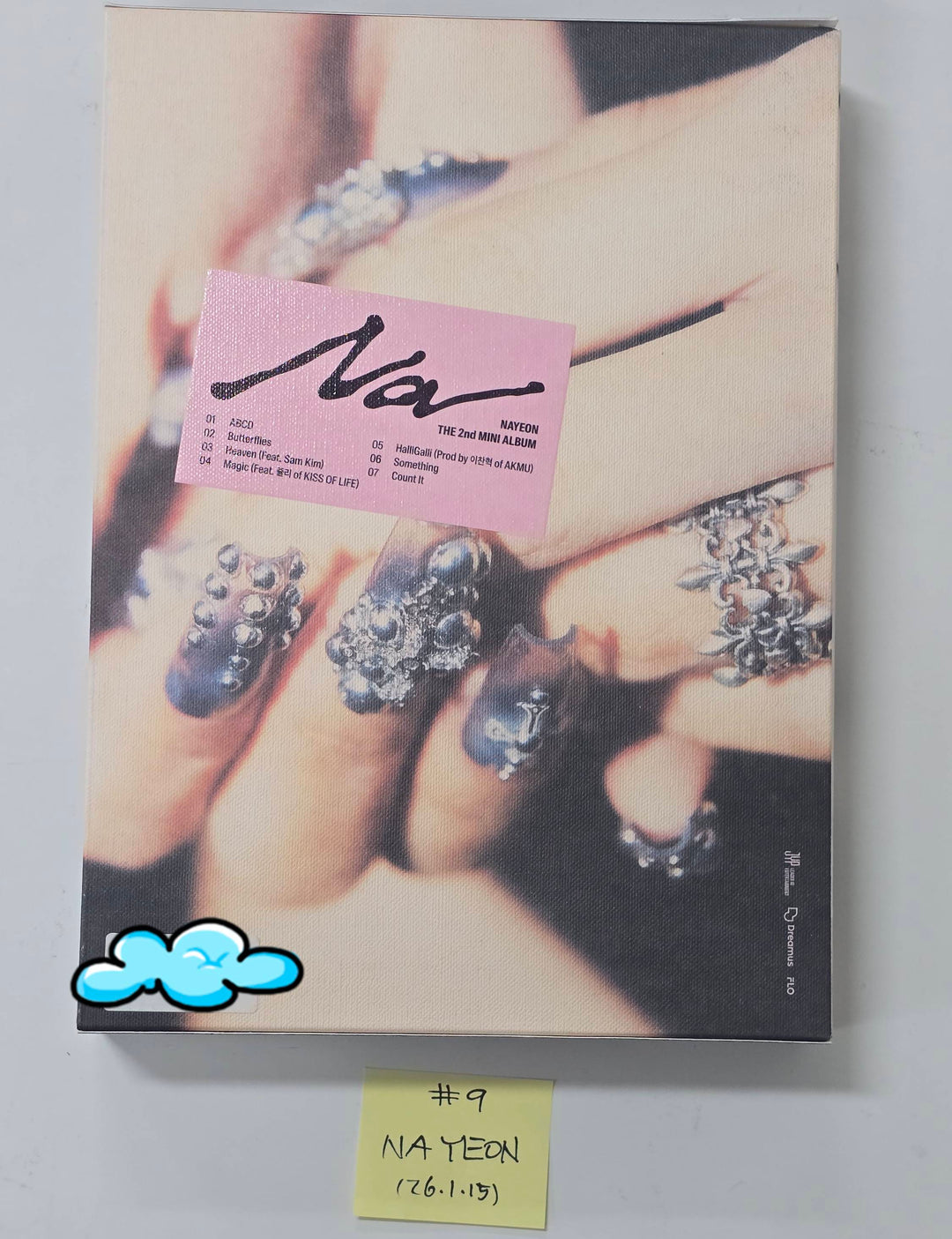 Nayeon (Of TWICE) "NA" - Hand Autographed(Signed) Promo Album [26.1.15]