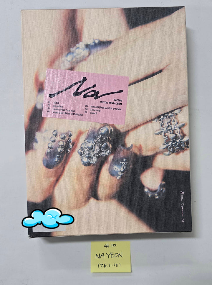 Nayeon (Of TWICE) "NA" - Hand Autographed(Signed) Promo Album [26.1.15]