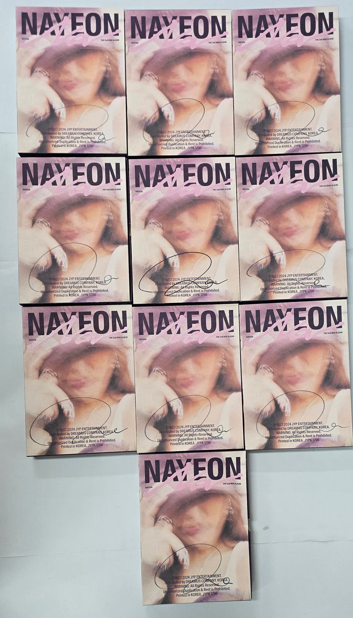 Nayeon (Of TWICE) "NA" - Hand Autographed(Signed) Promo Album [26.1.15]