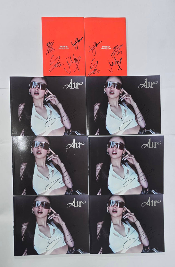 ITZY "BORN TO BE", YEJI "AIR" - Hand Autographed(Signed) Promo Album [26.1.15]