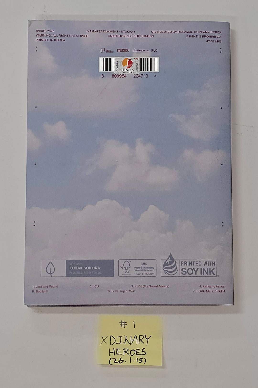 Xdinary Heroes "LXVE to DEATH", NiziU "LOVE LINE" - Hand Autographed(Signed) Promo Album [26.1.15]