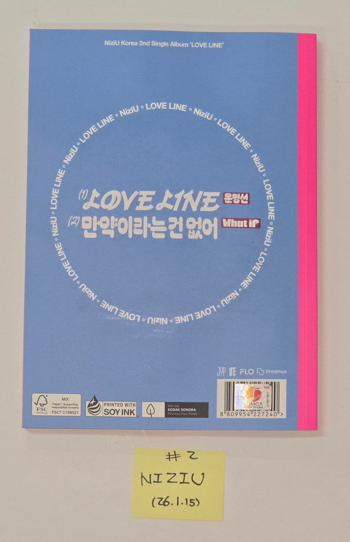 Xdinary Heroes "LXVE to DEATH", NiziU "LOVE LINE" - Hand Autographed(Signed) Promo Album [26.1.15]
