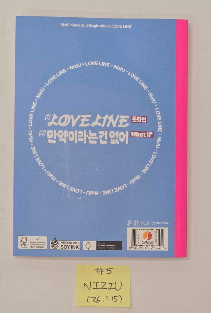 Xdinary Heroes "LXVE to DEATH", NiziU "LOVE LINE" - Hand Autographed(Signed) Promo Album [26.1.15]