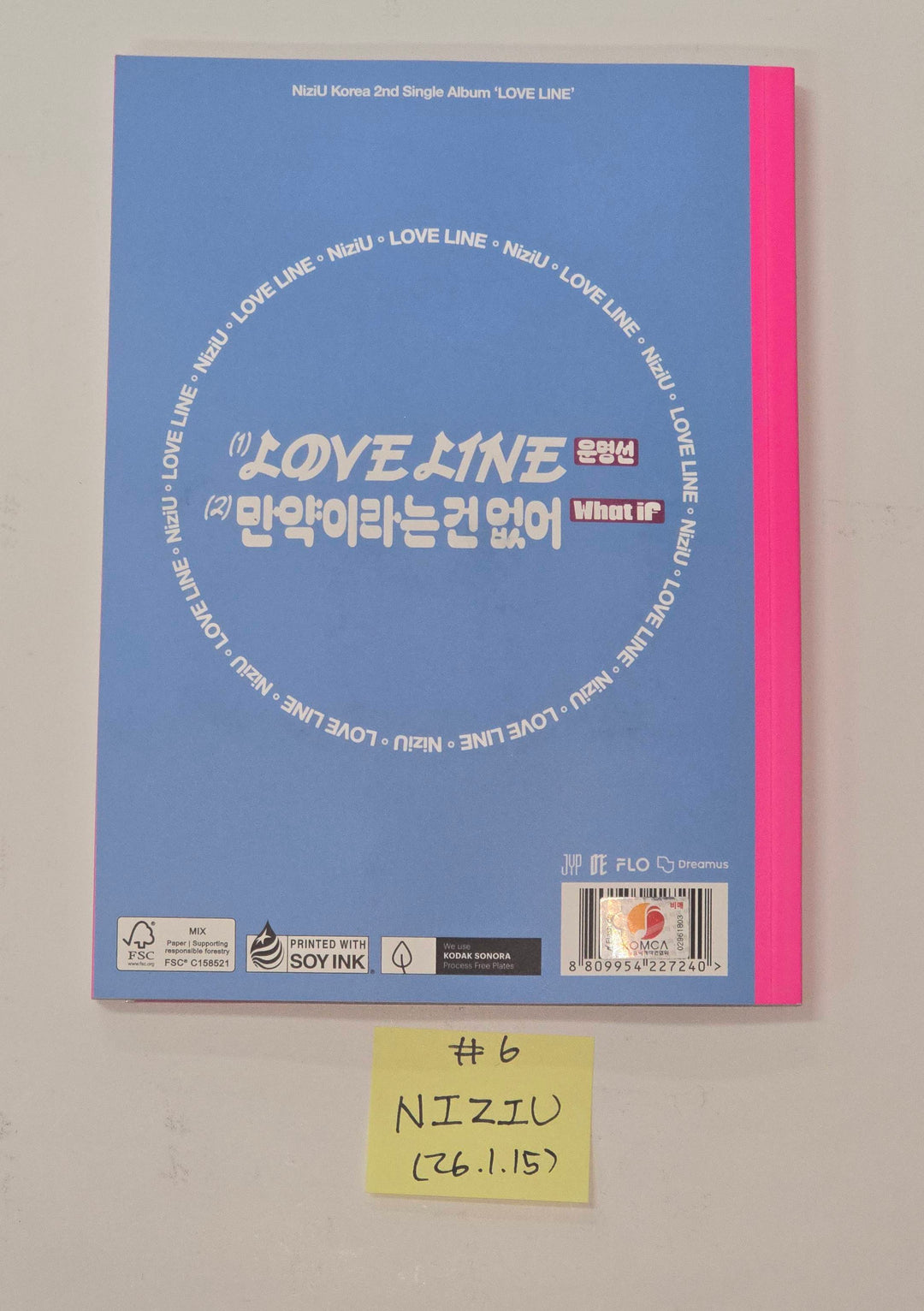 Xdinary Heroes "LXVE to DEATH", NiziU "LOVE LINE" - Hand Autographed(Signed) Promo Album [26.1.15]