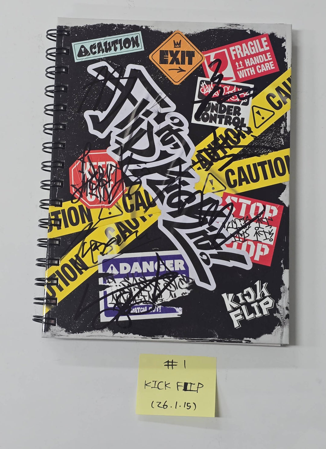 KickFlip "Flip it, Kick it!", DAY6 "The DECADE" - Hand Autographed(Signed) Promo Album [26.1.15]