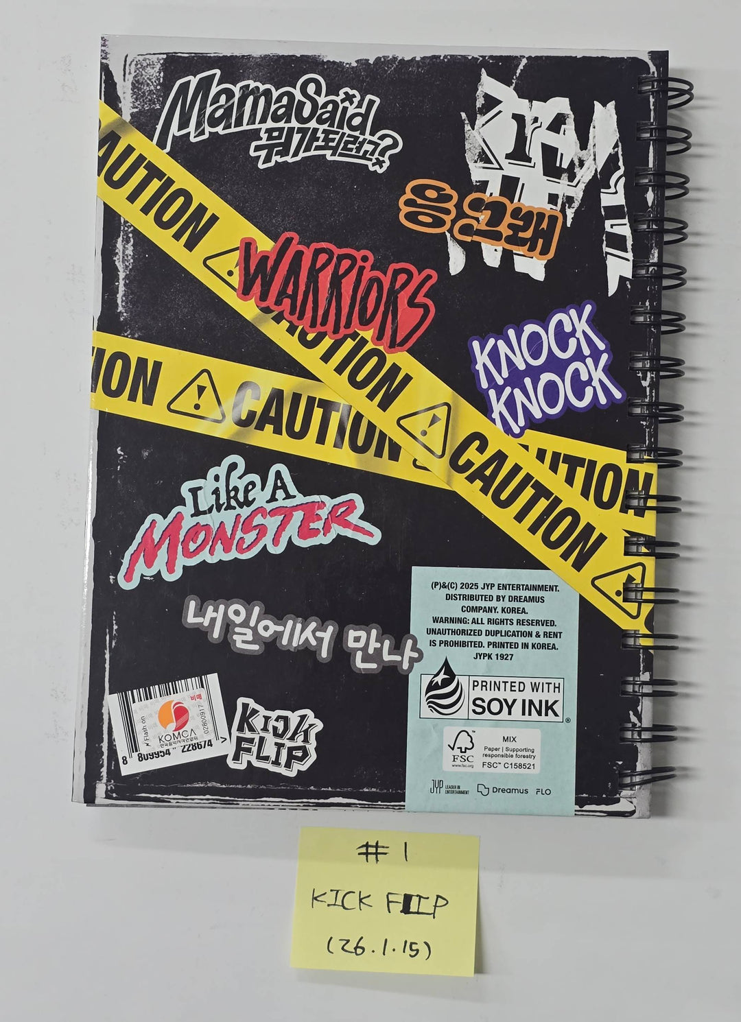 KickFlip "Flip it, Kick it!", DAY6 "The DECADE" - Hand Autographed(Signed) Promo Album [26.1.15]