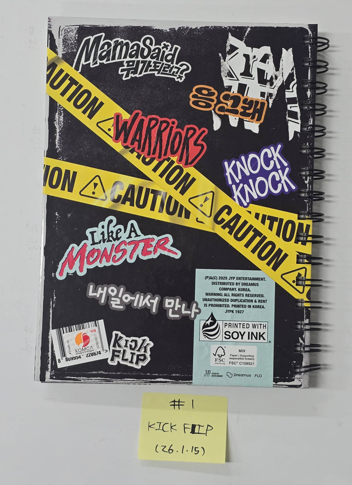 KickFlip "Flip it, Kick it!", DAY6 "The DECADE" - Hand Autographed(Signed) Promo Album [26.1.15]