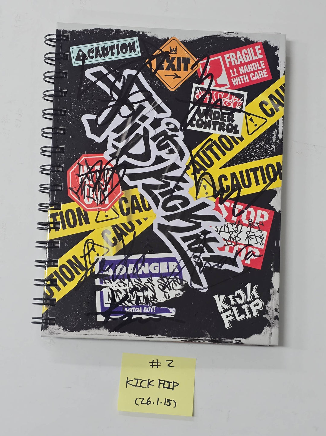 KickFlip "Flip it, Kick it!", DAY6 "The DECADE" - Hand Autographed(Signed) Promo Album [26.1.15]