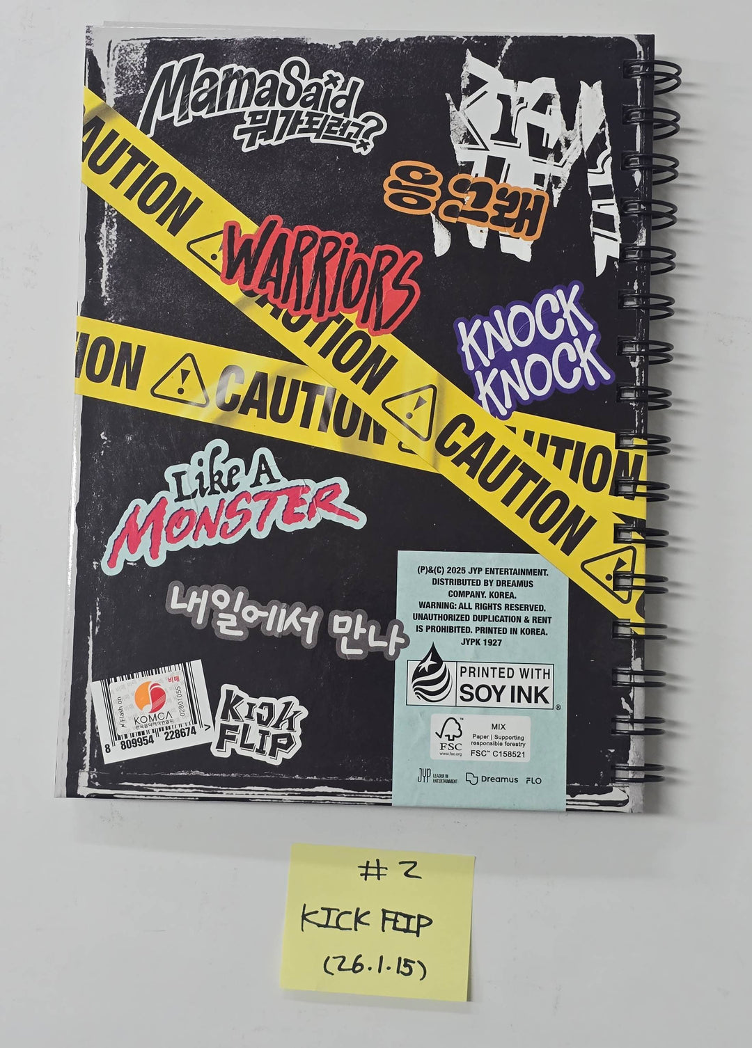 KickFlip "Flip it, Kick it!", DAY6 "The DECADE" - Hand Autographed(Signed) Promo Album [26.1.15]