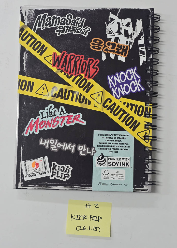 KickFlip "Flip it, Kick it!", DAY6 "The DECADE" - Hand Autographed(Signed) Promo Album [26.1.15]