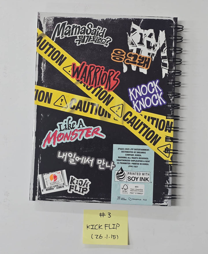 KickFlip "Flip it, Kick it!", DAY6 "The DECADE" - Hand Autographed(Signed) Promo Album [26.1.15]