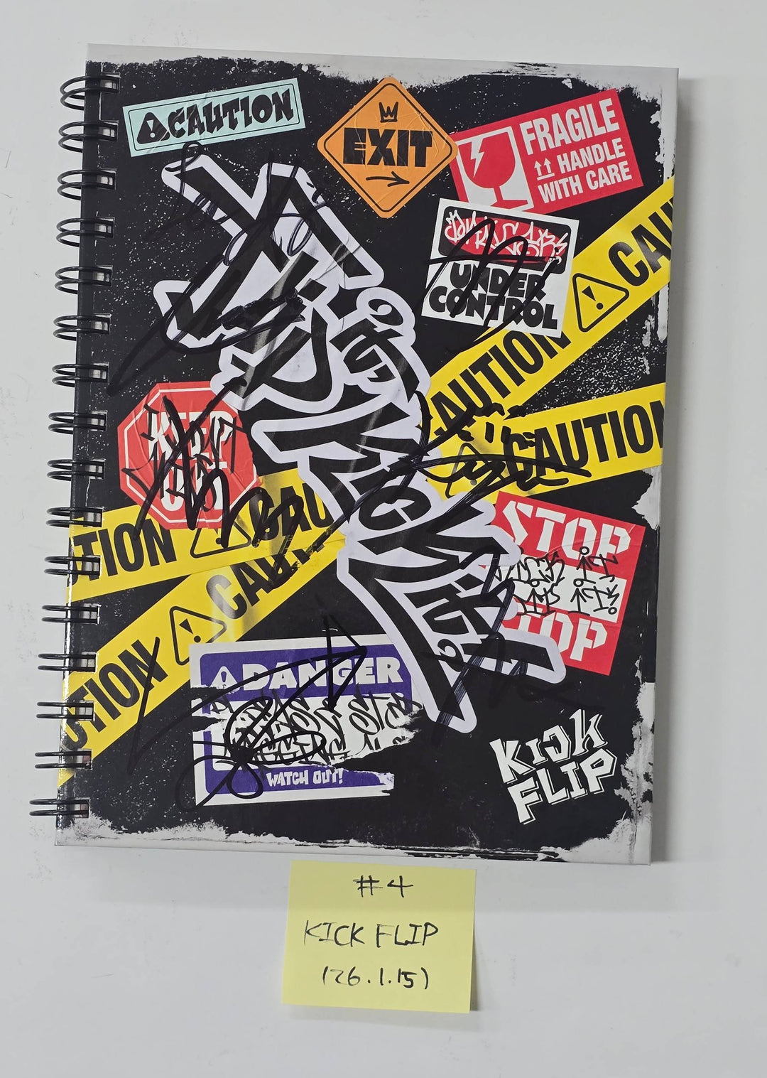 KickFlip "Flip it, Kick it!", DAY6 "The DECADE" - Hand Autographed(Signed) Promo Album [26.1.15]