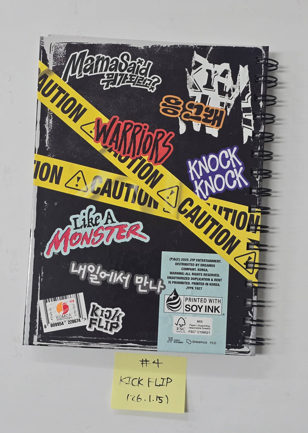 KickFlip "Flip it, Kick it!", DAY6 "The DECADE" - Hand Autographed(Signed) Promo Album [26.1.15]