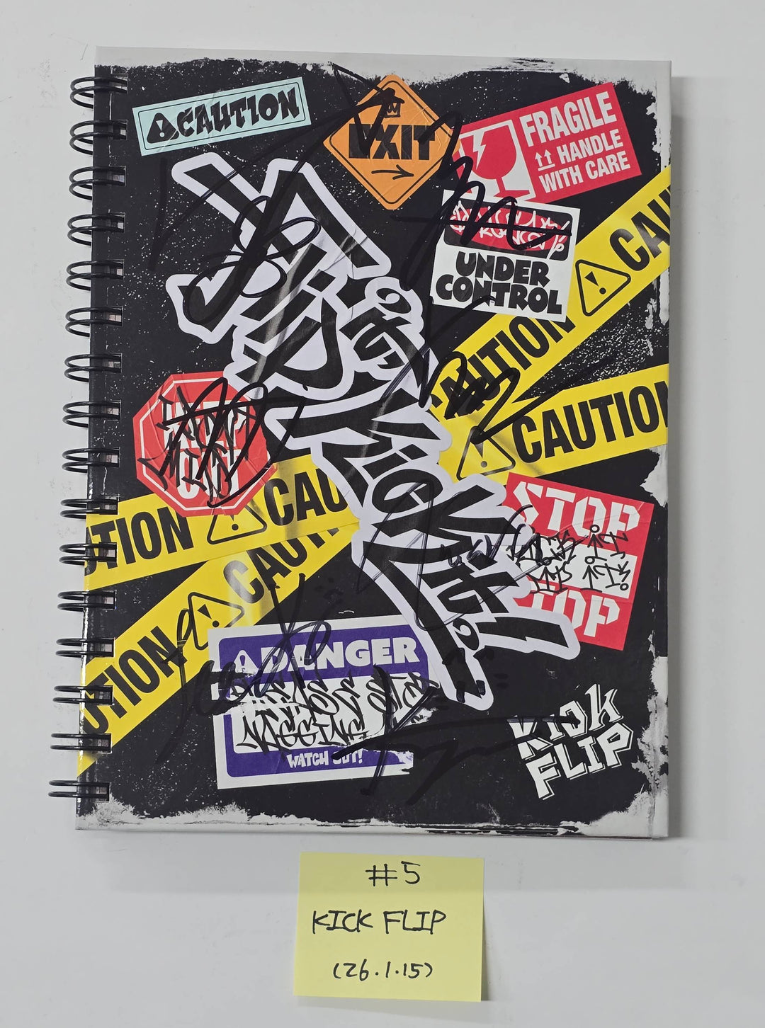 KickFlip "Flip it, Kick it!", DAY6 "The DECADE" - Hand Autographed(Signed) Promo Album [26.1.15]