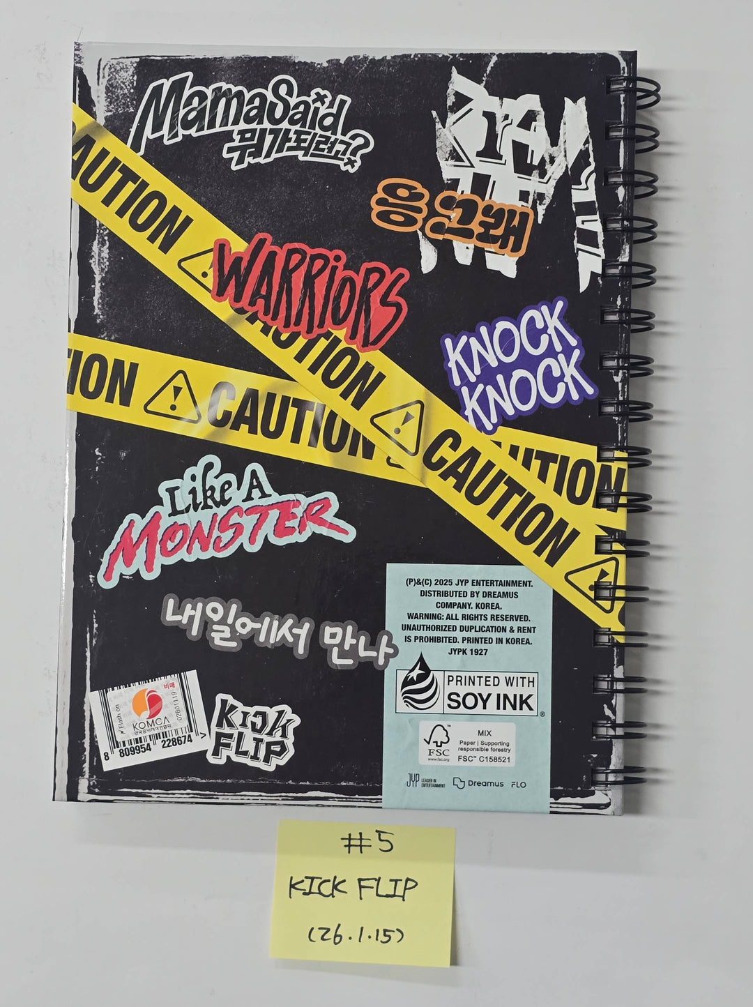 KickFlip "Flip it, Kick it!", DAY6 "The DECADE" - Hand Autographed(Signed) Promo Album [26.1.15]