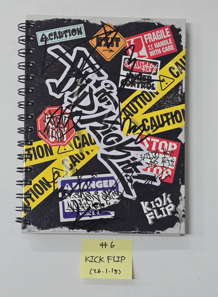 KickFlip "Flip it, Kick it!", DAY6 "The DECADE" - Hand Autographed(Signed) Promo Album [26.1.15]