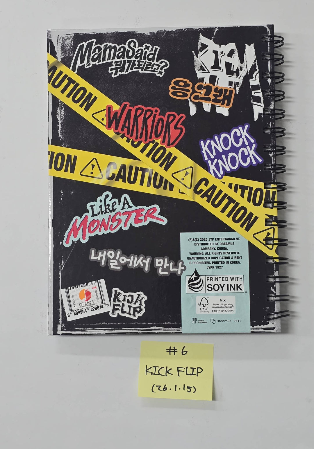 KickFlip "Flip it, Kick it!", DAY6 "The DECADE" - Hand Autographed(Signed) Promo Album [26.1.15]