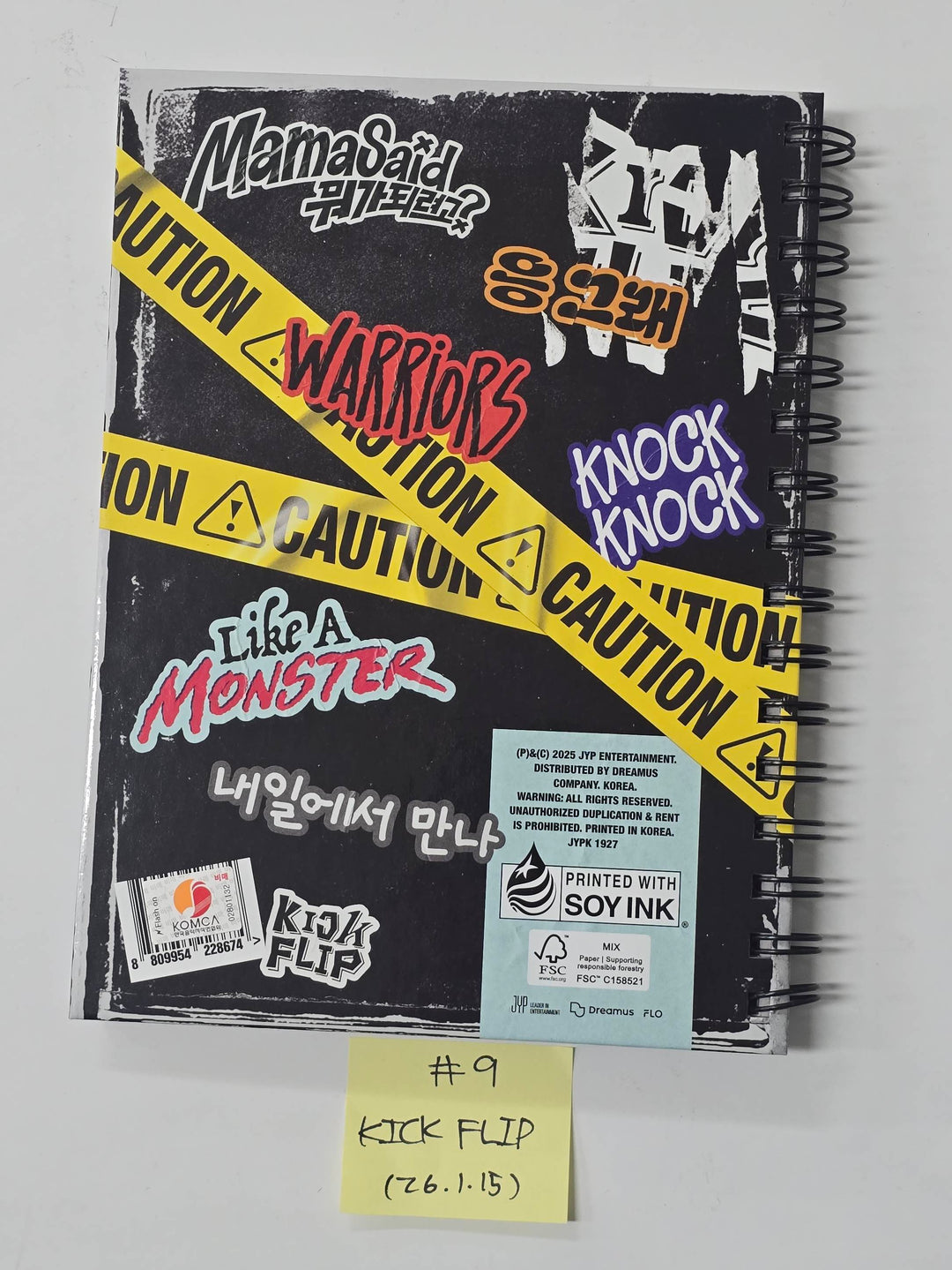 KickFlip "Flip it, Kick it!", DAY6 "The DECADE" - Hand Autographed(Signed) Promo Album [26.1.15]