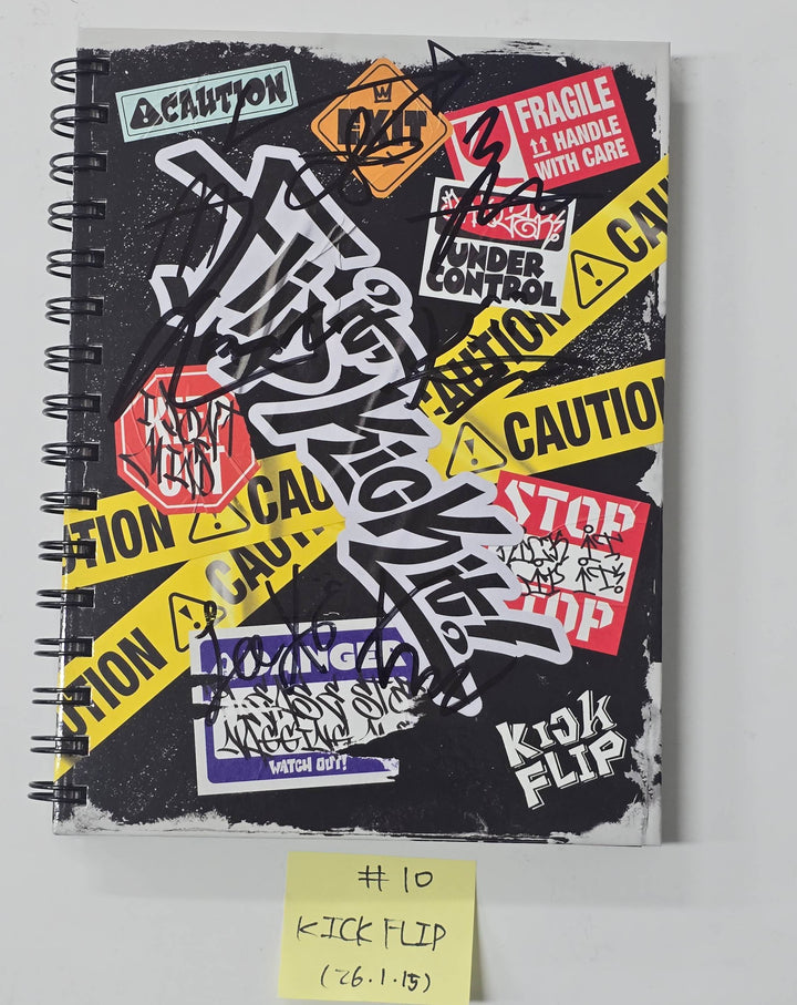 KickFlip "Flip it, Kick it!", DAY6 "The DECADE" - Hand Autographed(Signed) Promo Album [26.1.15]