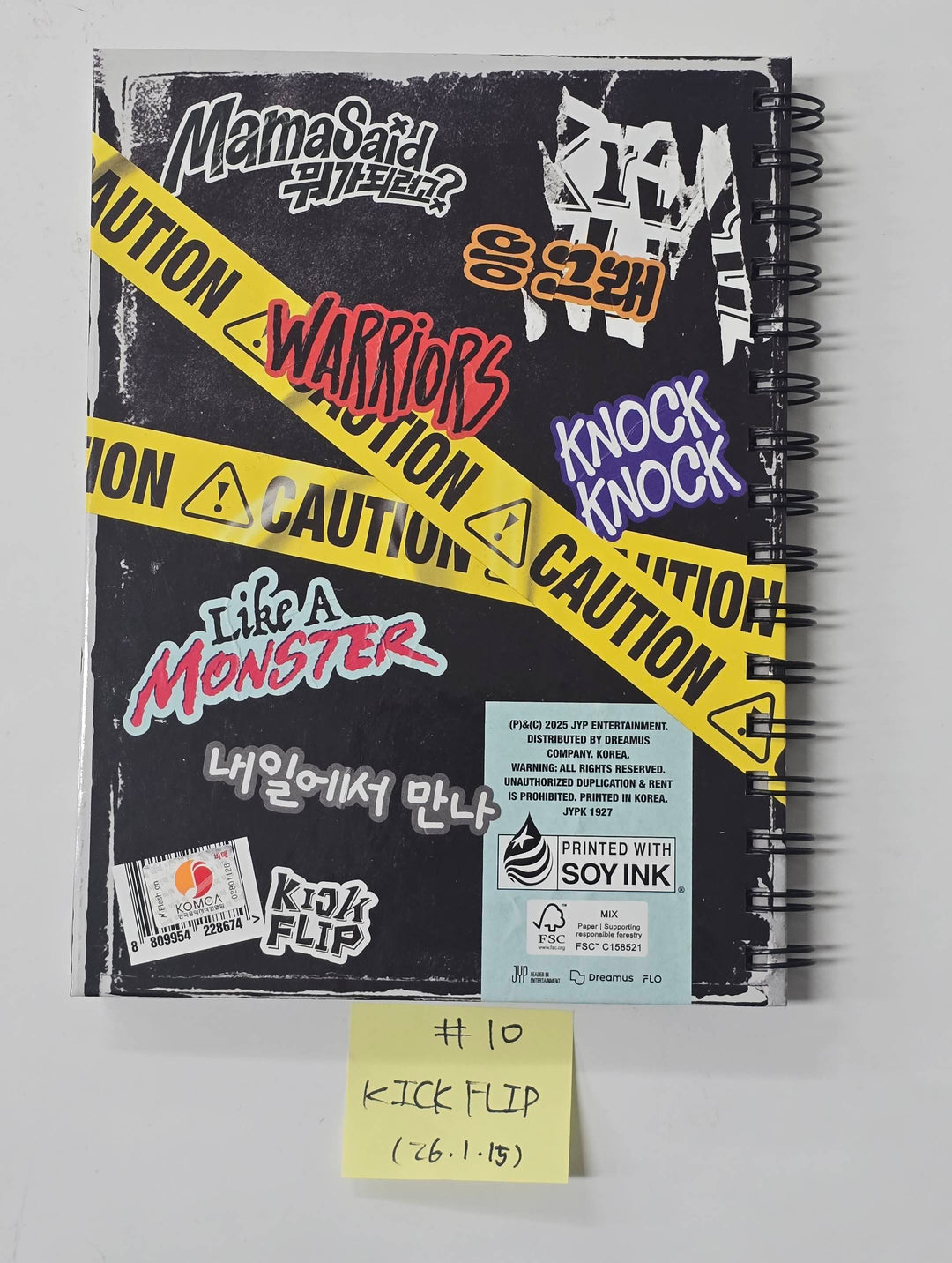 KickFlip "Flip it, Kick it!", DAY6 "The DECADE" - Hand Autographed(Signed) Promo Album [26.1.15]