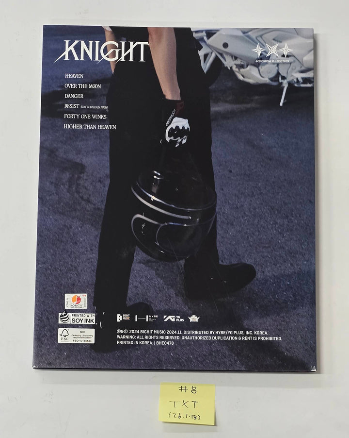 TXT "TOGETHER & SANCTUARY & FREEFALL" - Hand Autographed(Signed) Promo Album [26.1.15]