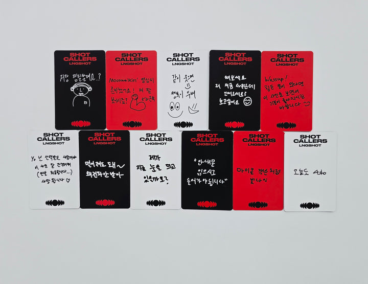 LNGSHOT "SHOT CALLERS" - Official Photocard [26.01.15]