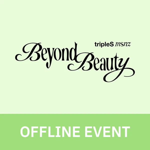 tripleS ∞ サイン Tシャツ tripleS ∞ サイン Tシャツ tripleS JAPAN OFFICIAL STORE