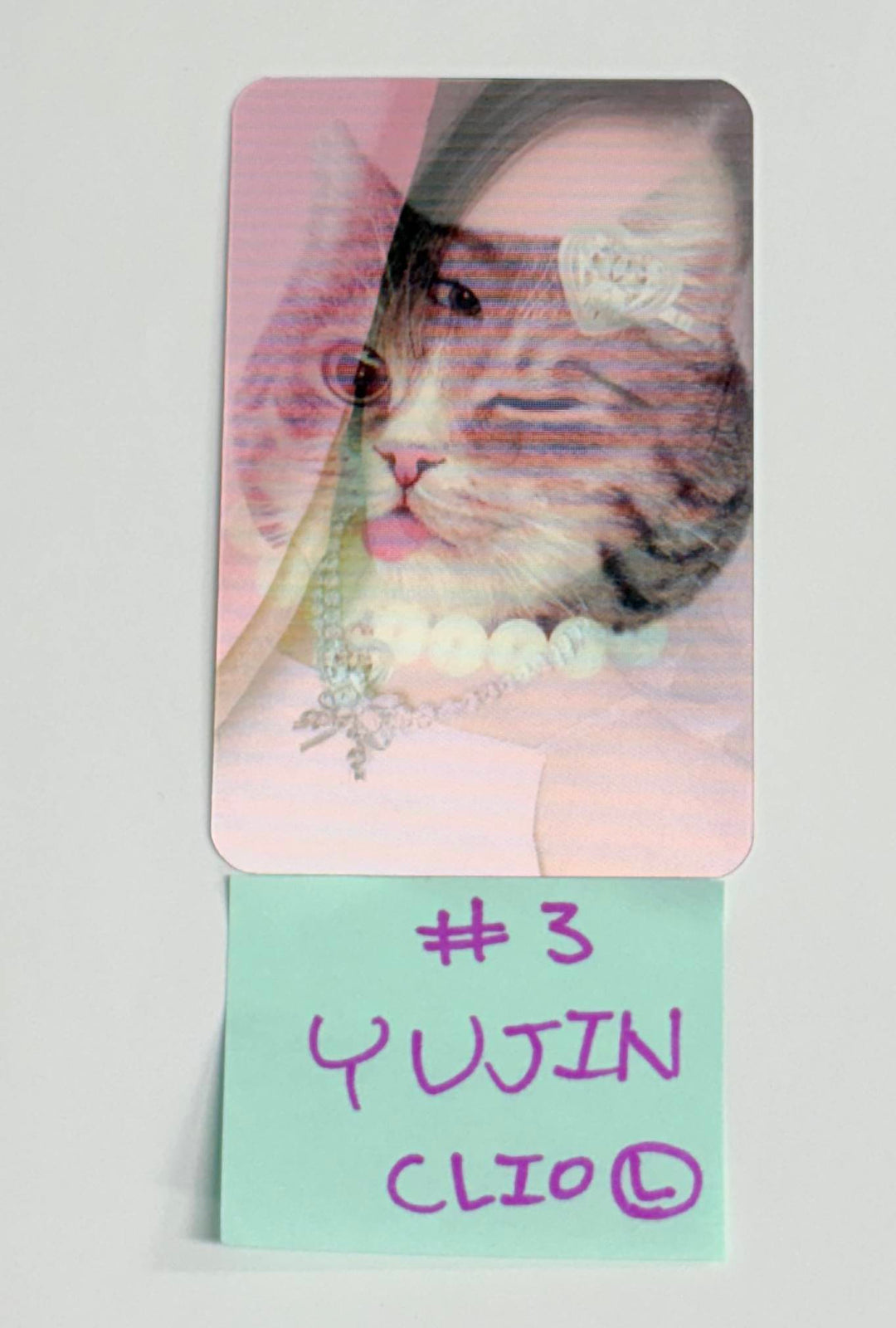 YUJIN (Of IVE) - Clio Event Lenticular Photocard [26.1.16]