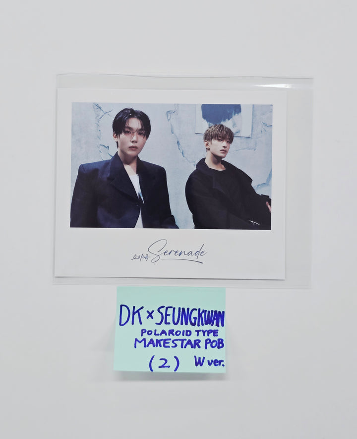 DK X SEUNGKWAN "소야곡" - Makestar Pre-Order Benefit Polaroid type Photocard (weverse album ver.) [26.01.16]