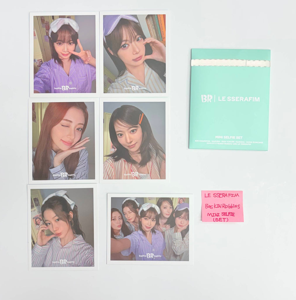 Le Sserafim - Baskin Robbins Mini Photocard Set (6EA) [26.1.16
