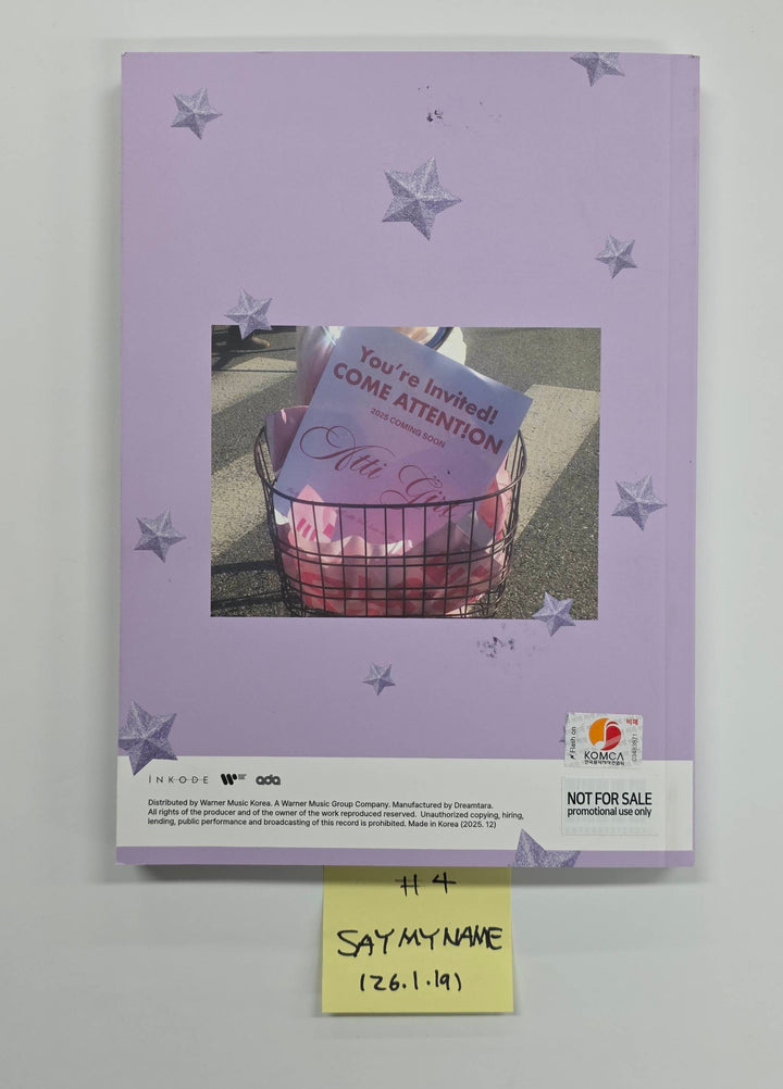 SAY MY NAME "&Our Vibe", ILLIT "NOT CUTE ANYMORE" MIYEON "MY, Lover" - Hand Autographed(Signed) Promo Album [26.1.19]