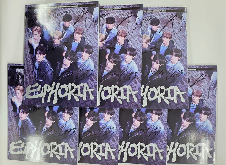 ALPHA DRIVE ONE "EUPHORIA" - Hand Autographed(Signed) Promo Album [26.1.19]