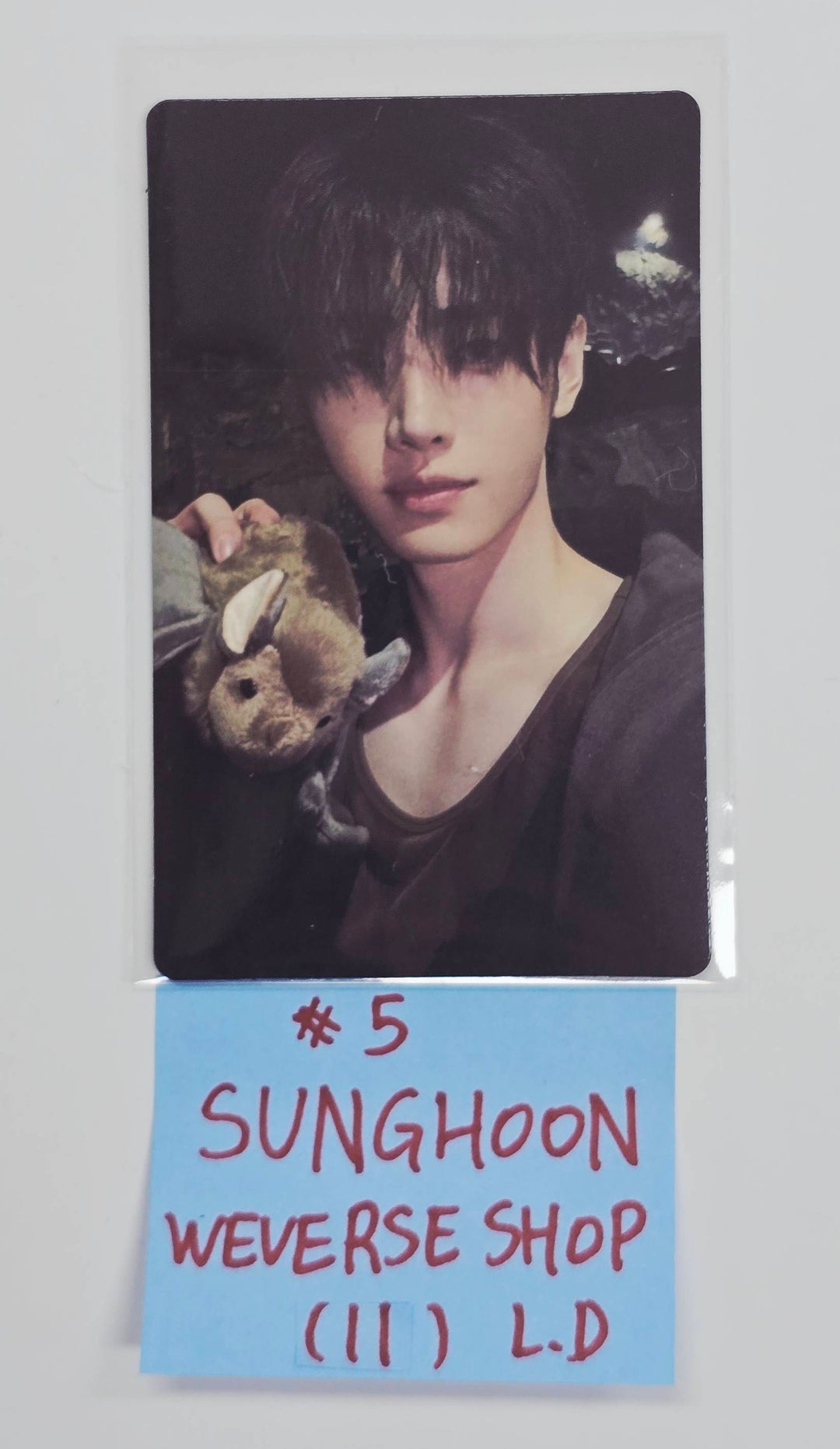 ENHYPEN "THE SIN : VANISH" - Weverse Shop Lucky Draw Event Photocard [26.1.19]