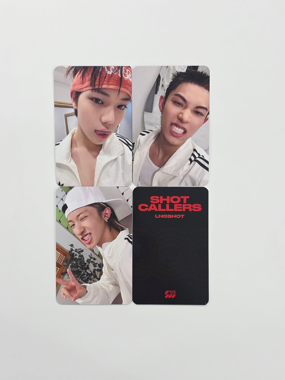 LNGSHOT "SHOT CALLERS" - Soundwave Pre-Order Benefit Photocard [26.01.19]