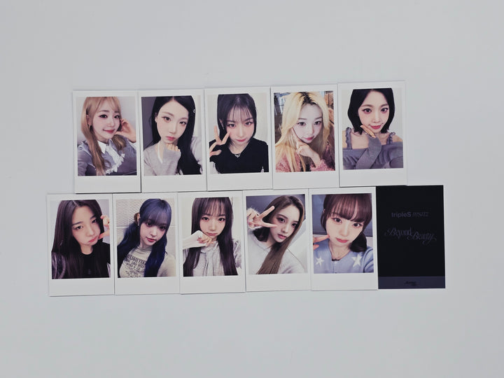 Triples_msnz "Beyond Beauty" - Jump UP Fansign Event Polaroid type Photocard R2 (Objekt Music Album ver.) [26.01.19]
