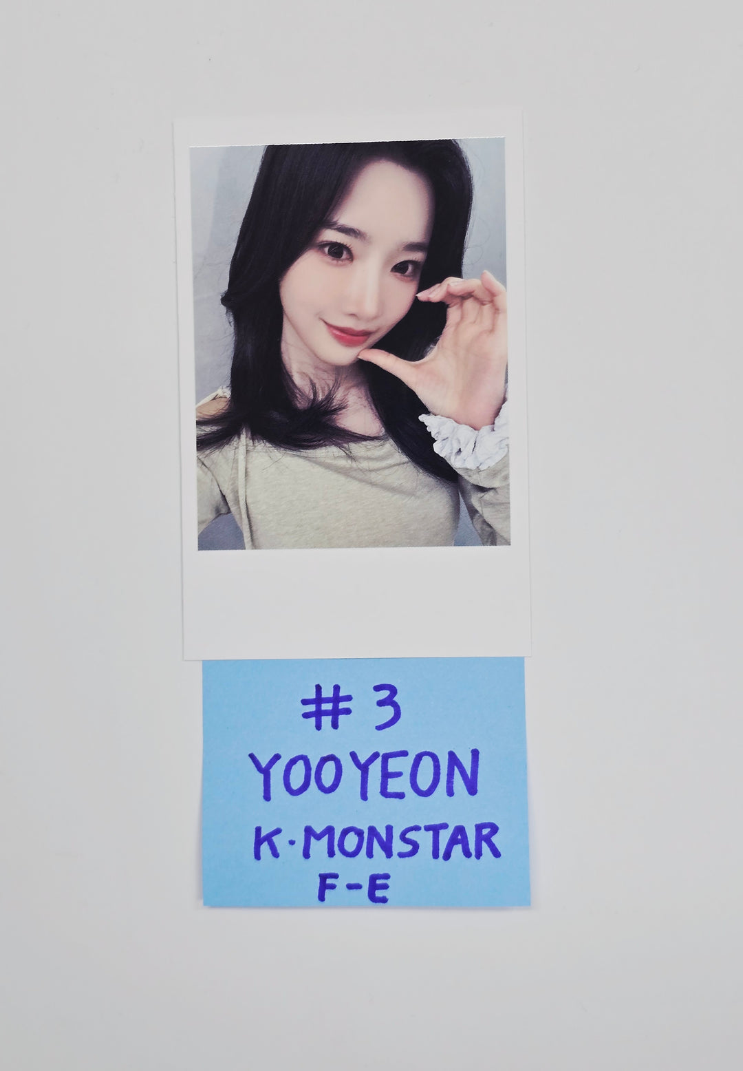 Triples_msnz "Beyond Beauty" - Kmonstar Fansing Event Polaroid type Photocard (Objekt Music Album ver.) [26.01.19]