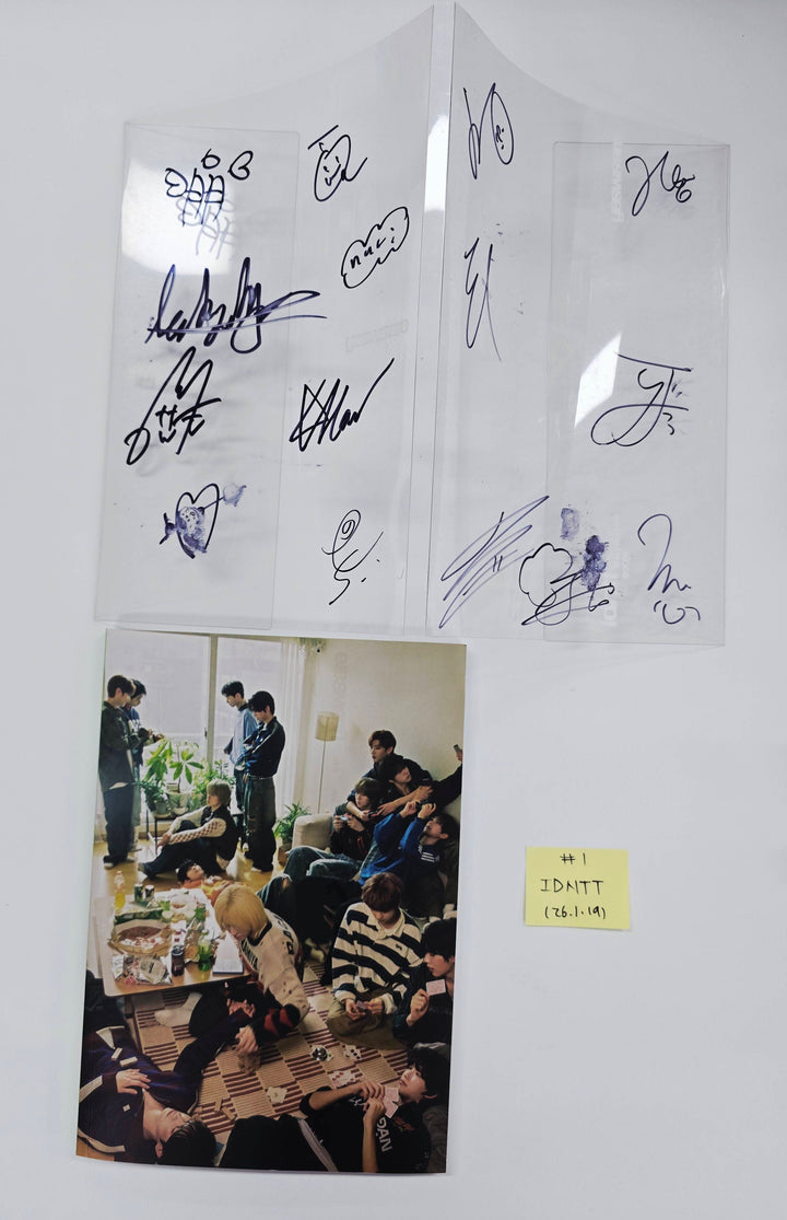 LNGSHOT "SHOT CALLERS", Idntt "yesweare" - Hand Autographed(Signed) Promo Album [26.1.19]