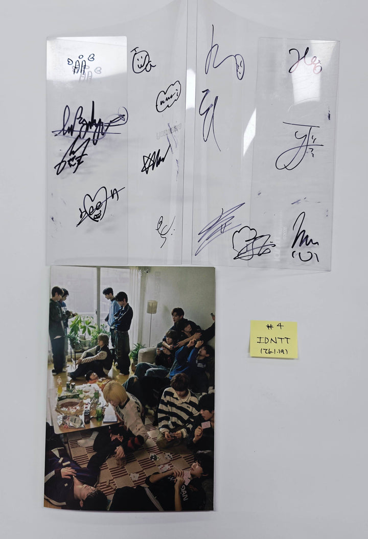 LNGSHOT "SHOT CALLERS", Idntt "yesweare" - Hand Autographed(Signed) Promo Album [26.1.19]