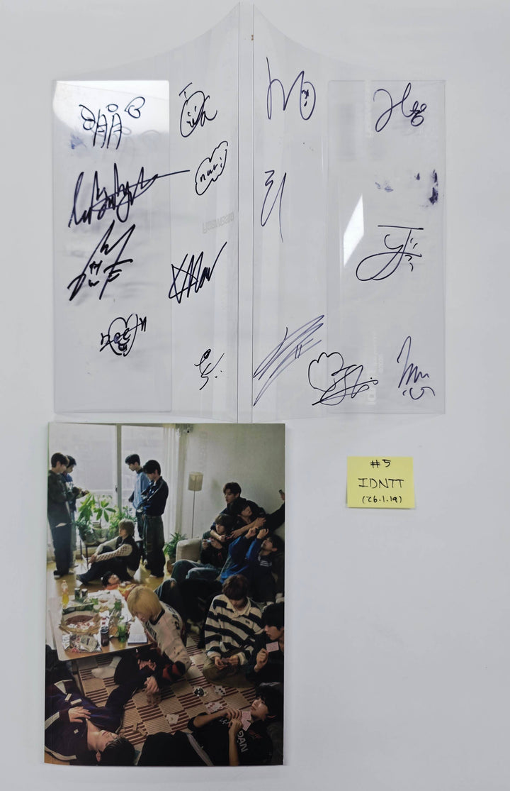 LNGSHOT "SHOT CALLERS", Idntt "yesweare" - Hand Autographed(Signed) Promo Album [26.1.19]