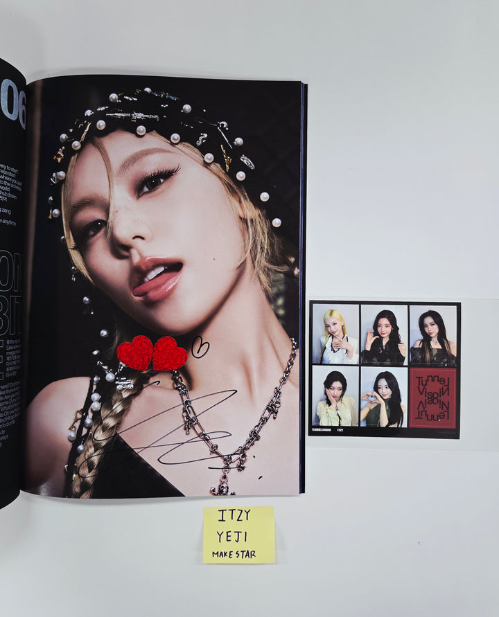 YEJI (of ITZY) "TUNNEL VISION" - Hand Autograhped(Signed) Album [26.01.20]