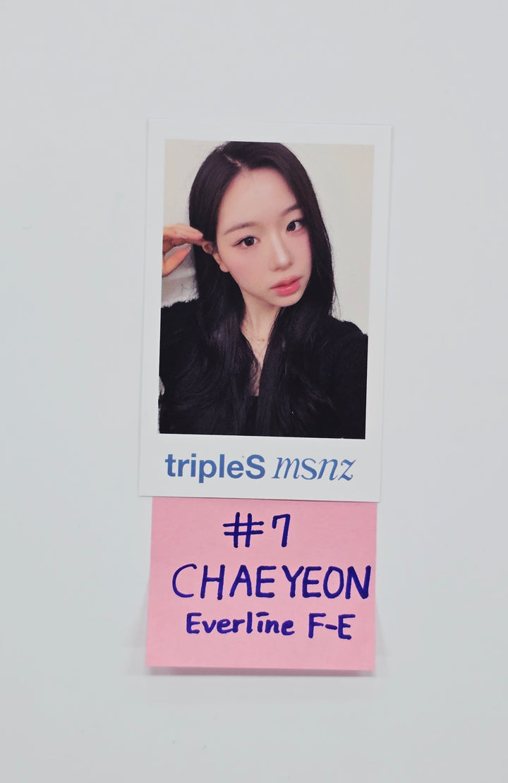 Triples_msnz "Beyond Beauty" - Everline Fansing Event Polaroid type Photocard (Objekt Music Album ver.) [26.01.20]