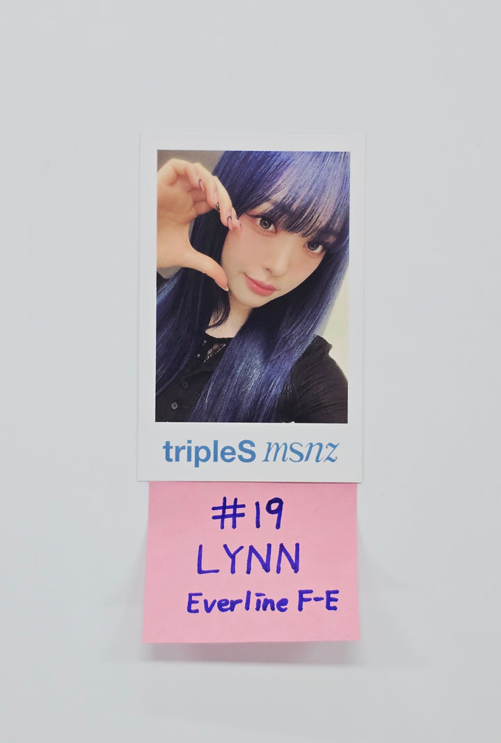 Triples_msnz "Beyond Beauty" - Everline Fansing Event Polaroid type Photocard (Objekt Music Album ver.) [26.01.20]