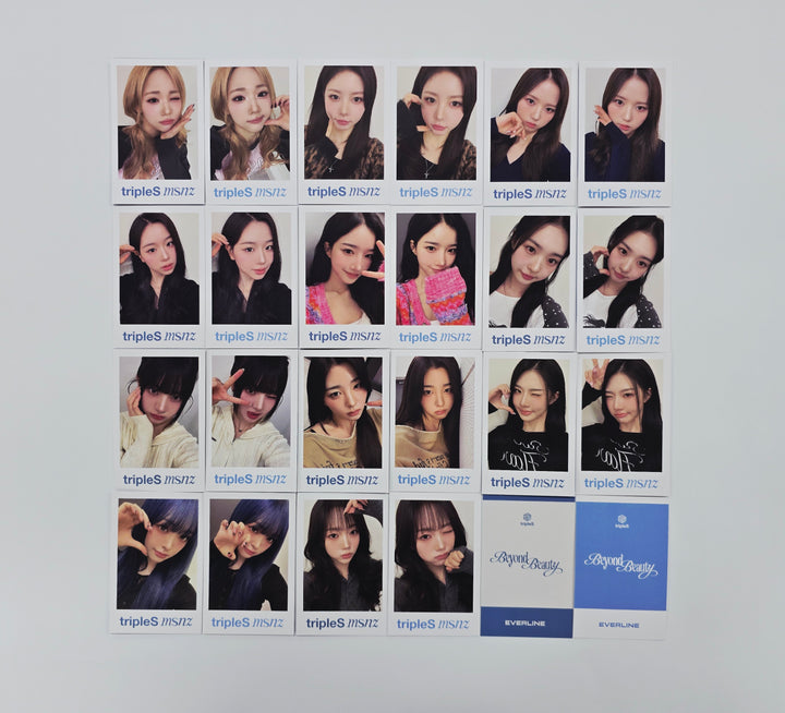 Triples_msnz "Beyond Beauty" - Everline Fansing Event Polaroid type Photocard (Objekt Music Album ver.) [26.01.20]