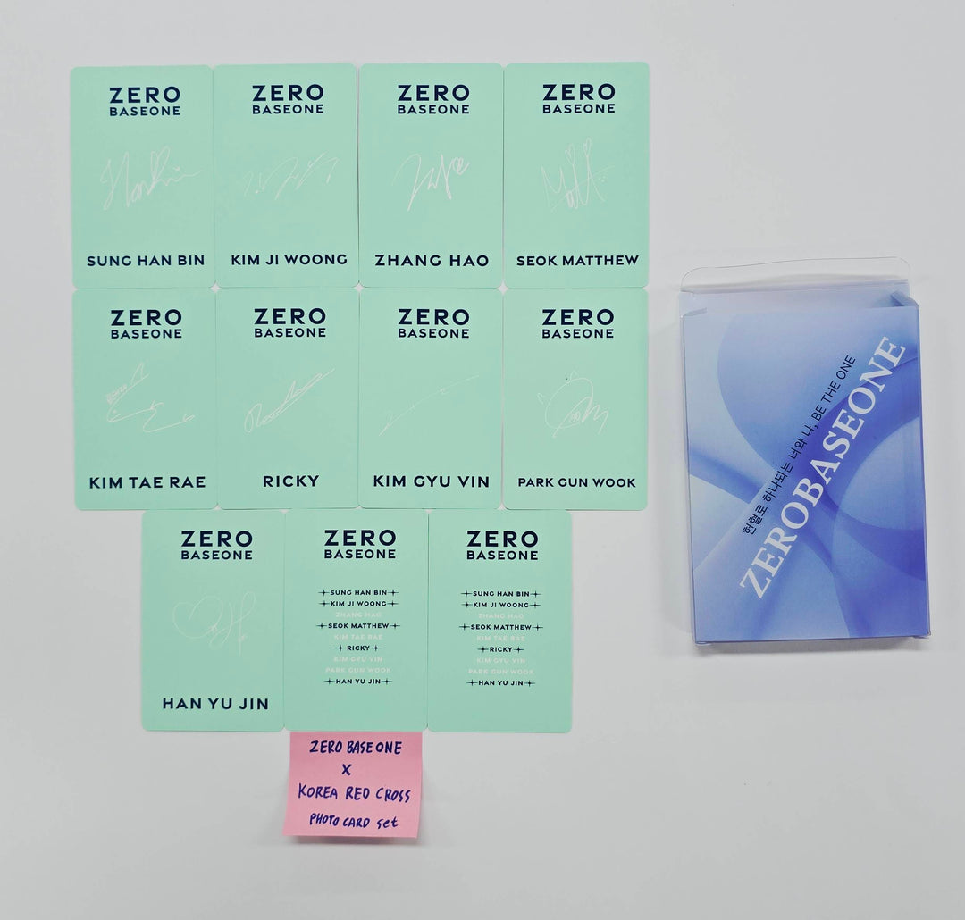 ZeroBaseOne(ZB1) - Korea Red Cross Photocards Set (11EA) [26.1.20]