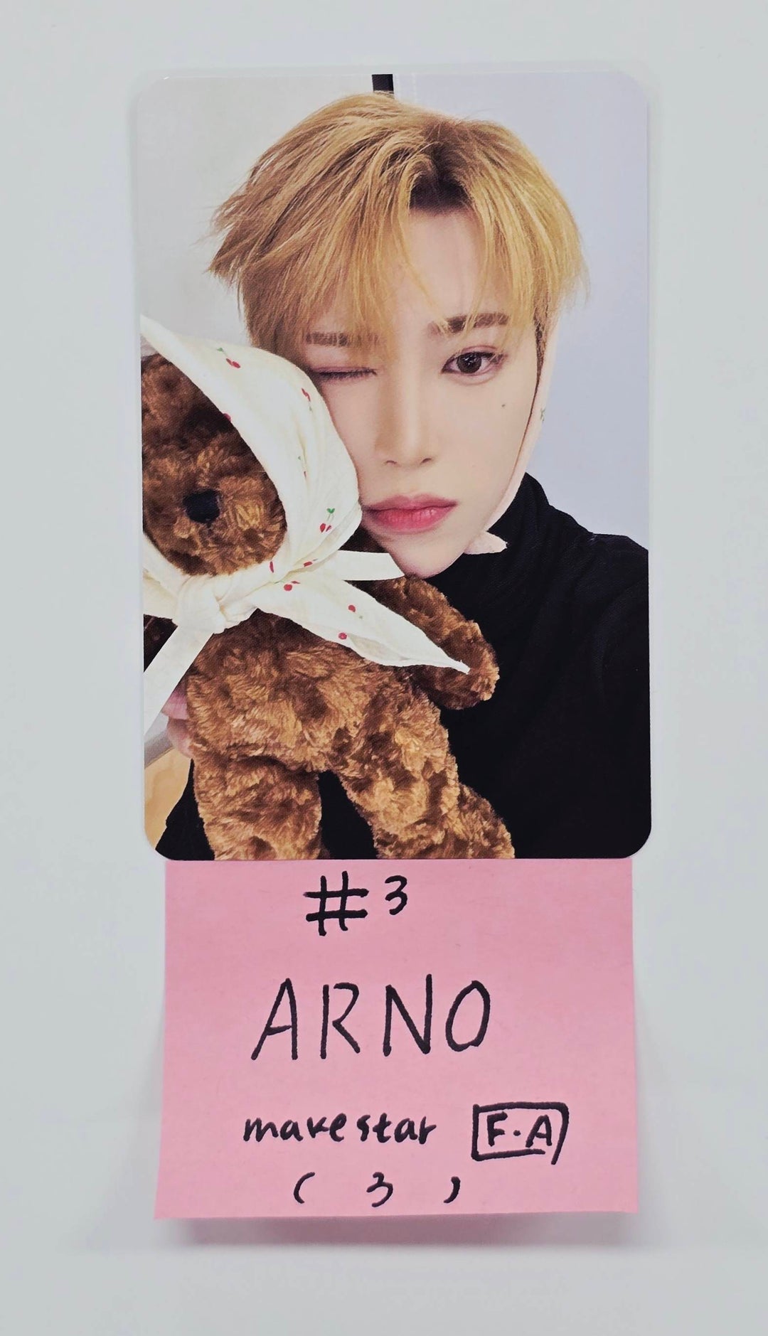 ALPHA DRIVE ONE "EUPHORIA" - Makestar Pre-Order Benefit Photocard (Freak Alarm ver.) [26.01.20]