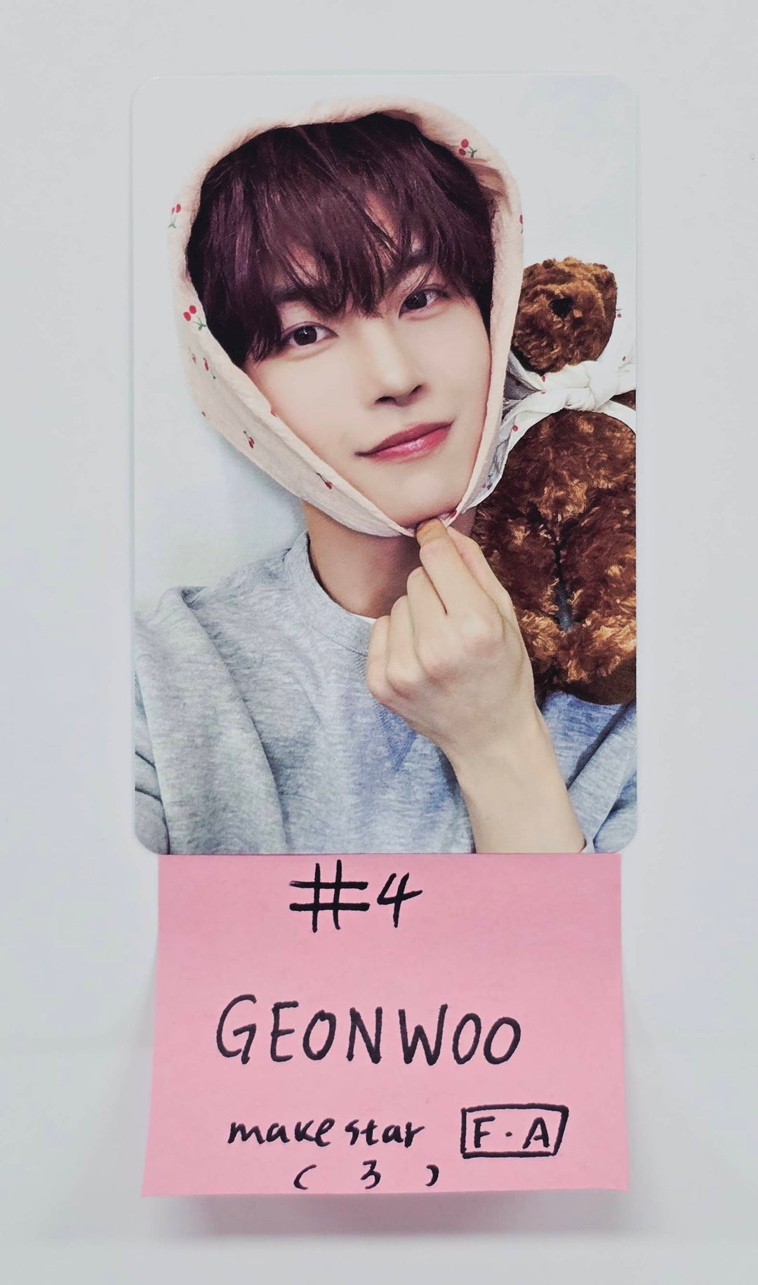 ALPHA DRIVE ONE "EUPHORIA" - Makestar Pre-Order Benefit Photocard (Freak Alarm ver.) [26.01.20]